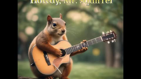 MD- Howdy, Mr. Squirrel