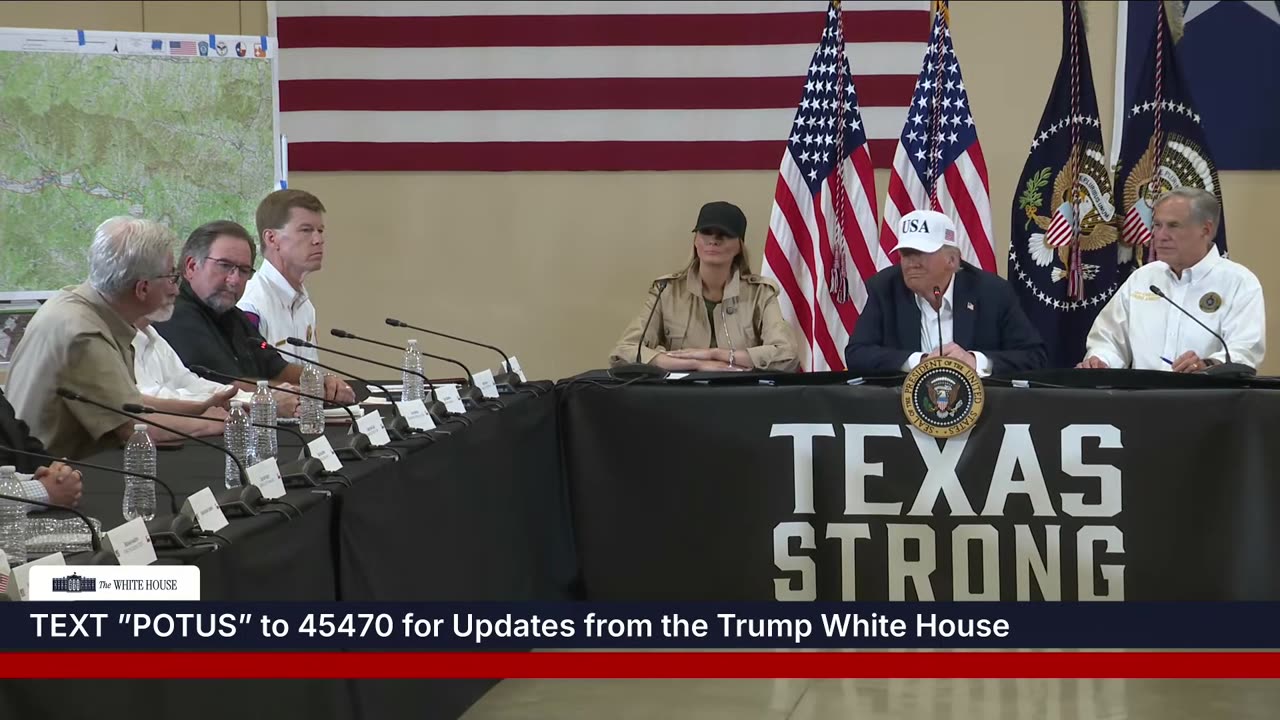 President Trump Participates in a Roundtable with First Responders and Local Officials