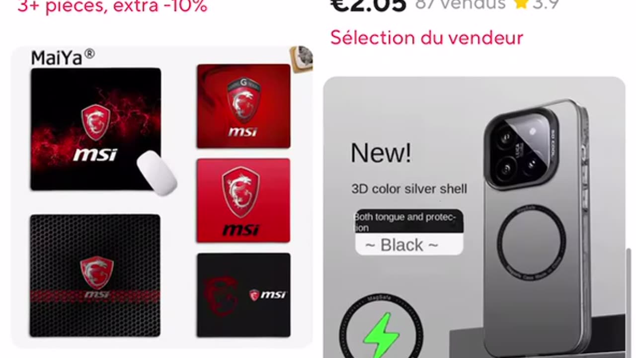 Coussinet MSI et AUTRES