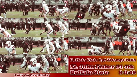 Prototype 374: St. John Fisher thwarts Buffalo State 2pt try