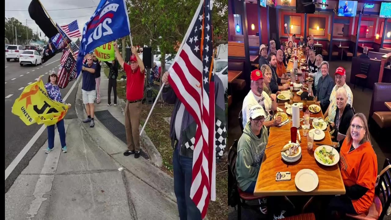 January 6, 2025 Flag waving to honor Jeremy Brown