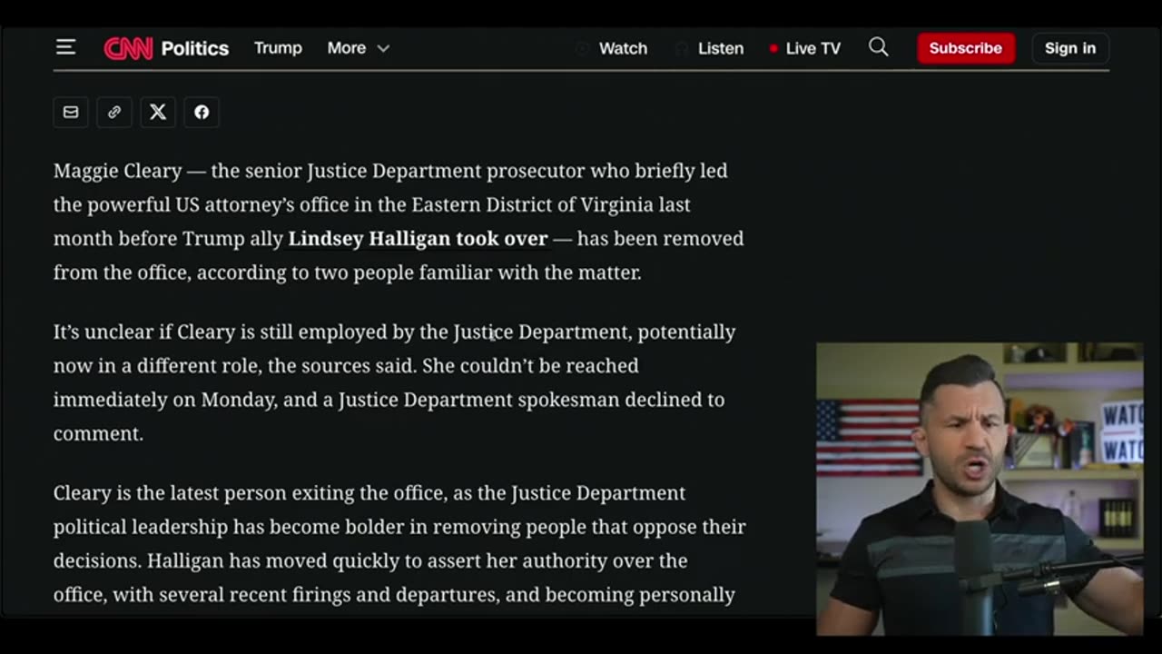 Trump DOJ FIRES Deep State Prosecutors in MASSIVE Purge!!