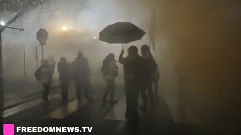 NO KINGS RALLY - Antifa attacks ICE facility in Portland, OR 🔥💅🏳️‍⚧️🥽😷