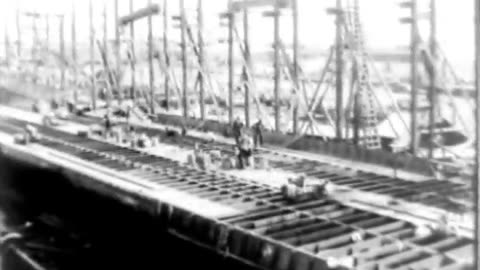 Gar Wood and Speed Boat... - Gar Wood and Speed Boat Ship Construction Industrial Plant S - fc-fc-54