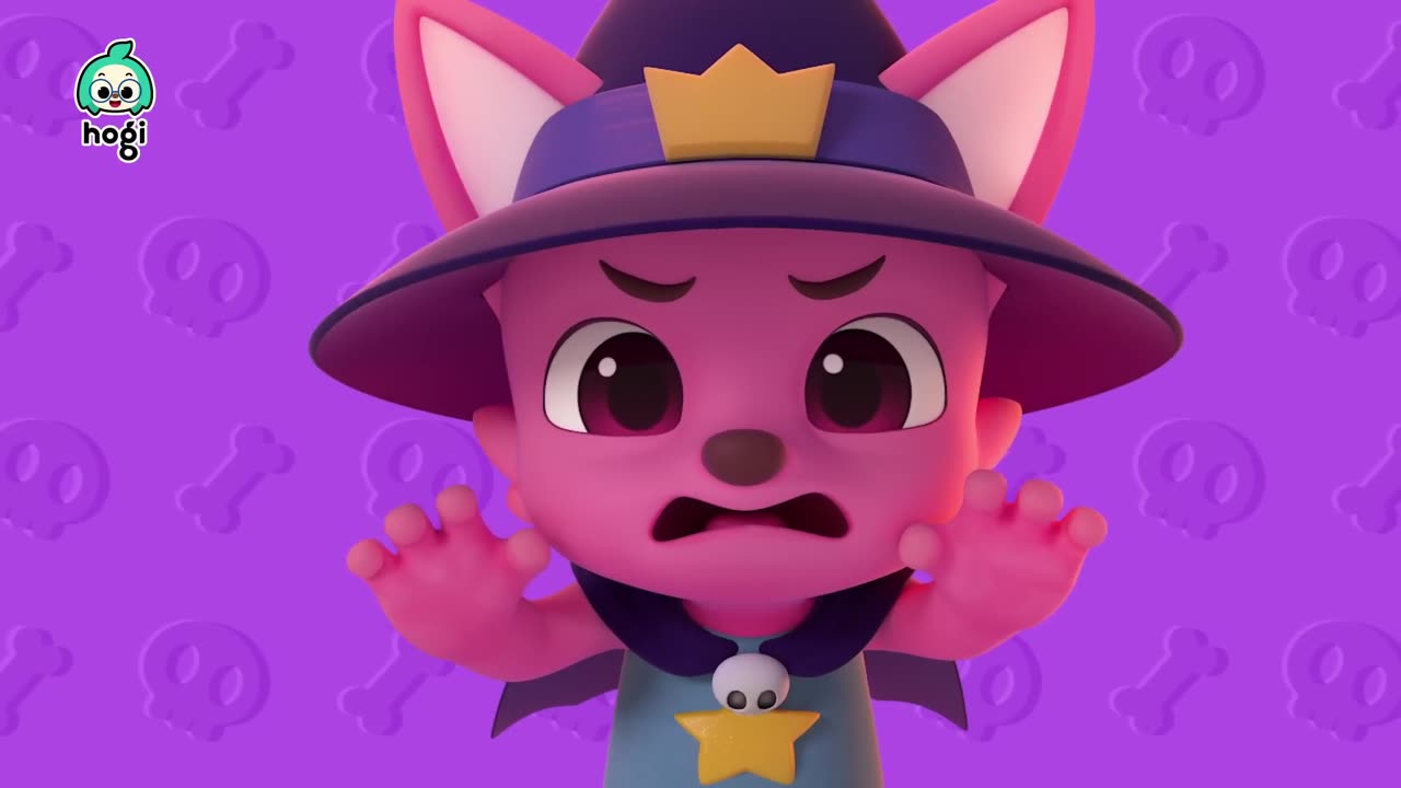 Learn Colors with Halloween Hogi 🎃|Halloween Songs|Halloween for Kids|Pinkfong Hogi