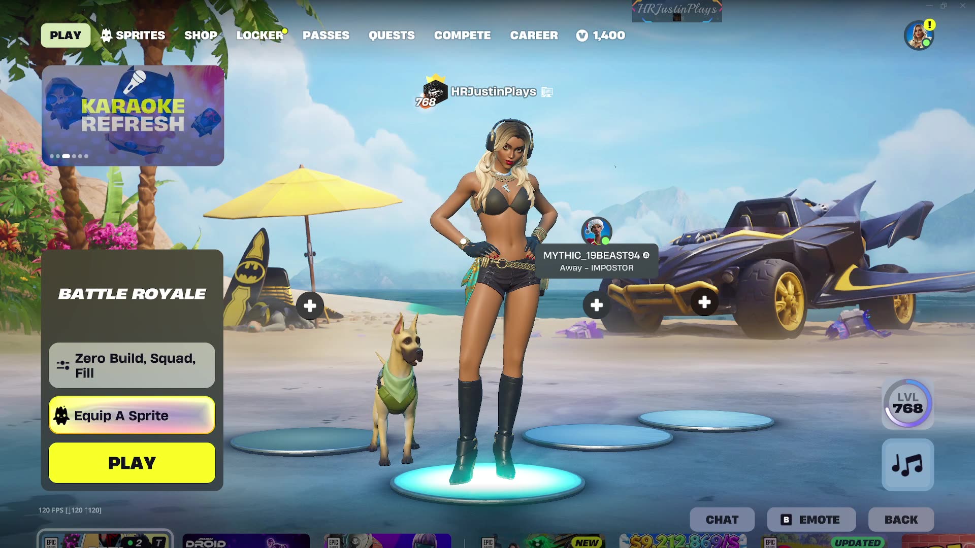 Fortnite From PC With MKB