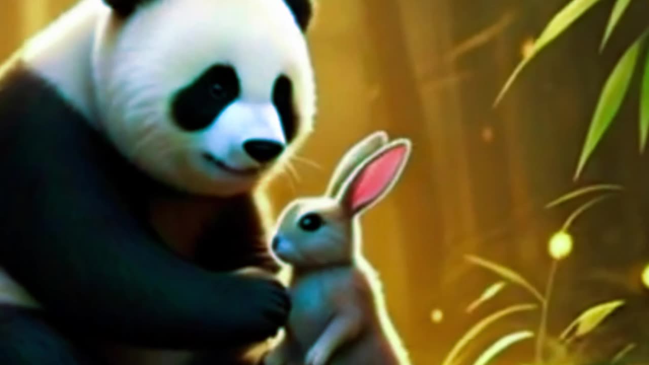 The Brave Panda and the Trapped Rabbit | A Heartwarming Animal Rescue Story