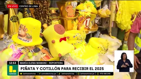 Piñatas de Dina Boluarte, Chibolín, Pamela Franco y más: Mercado central se prepara para Año Nuevo