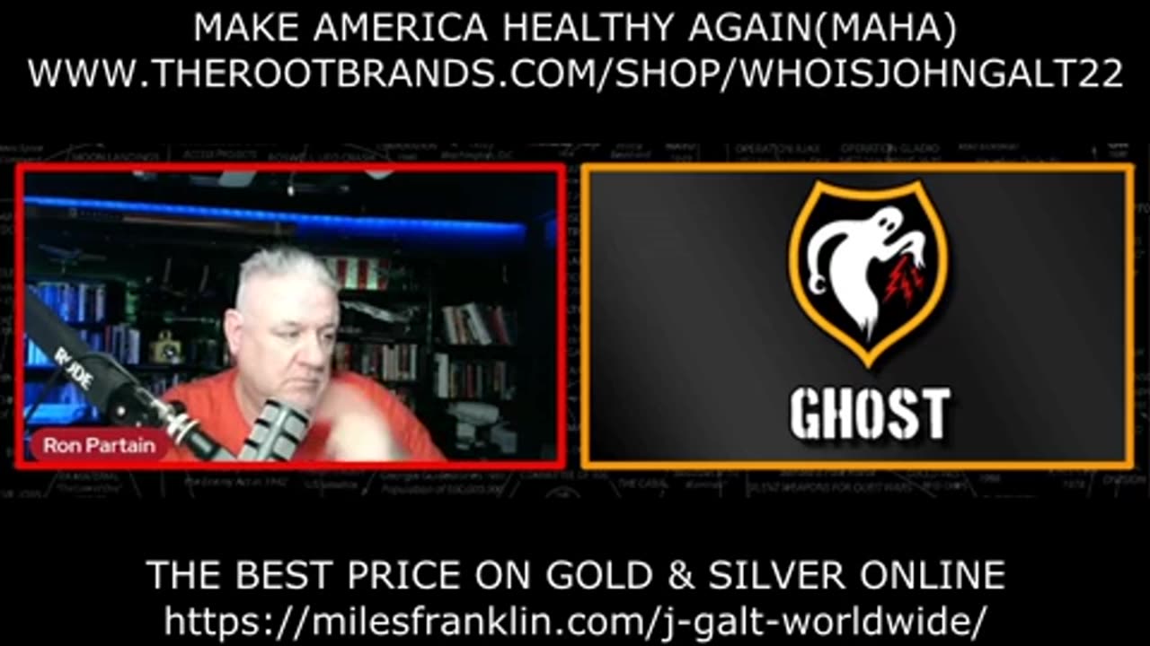 RON PARTAIN WEEKLY UPDATE W/ "THE GHOST". THINGS ARE HEATING UP. WHO IS JOHN QALT?
