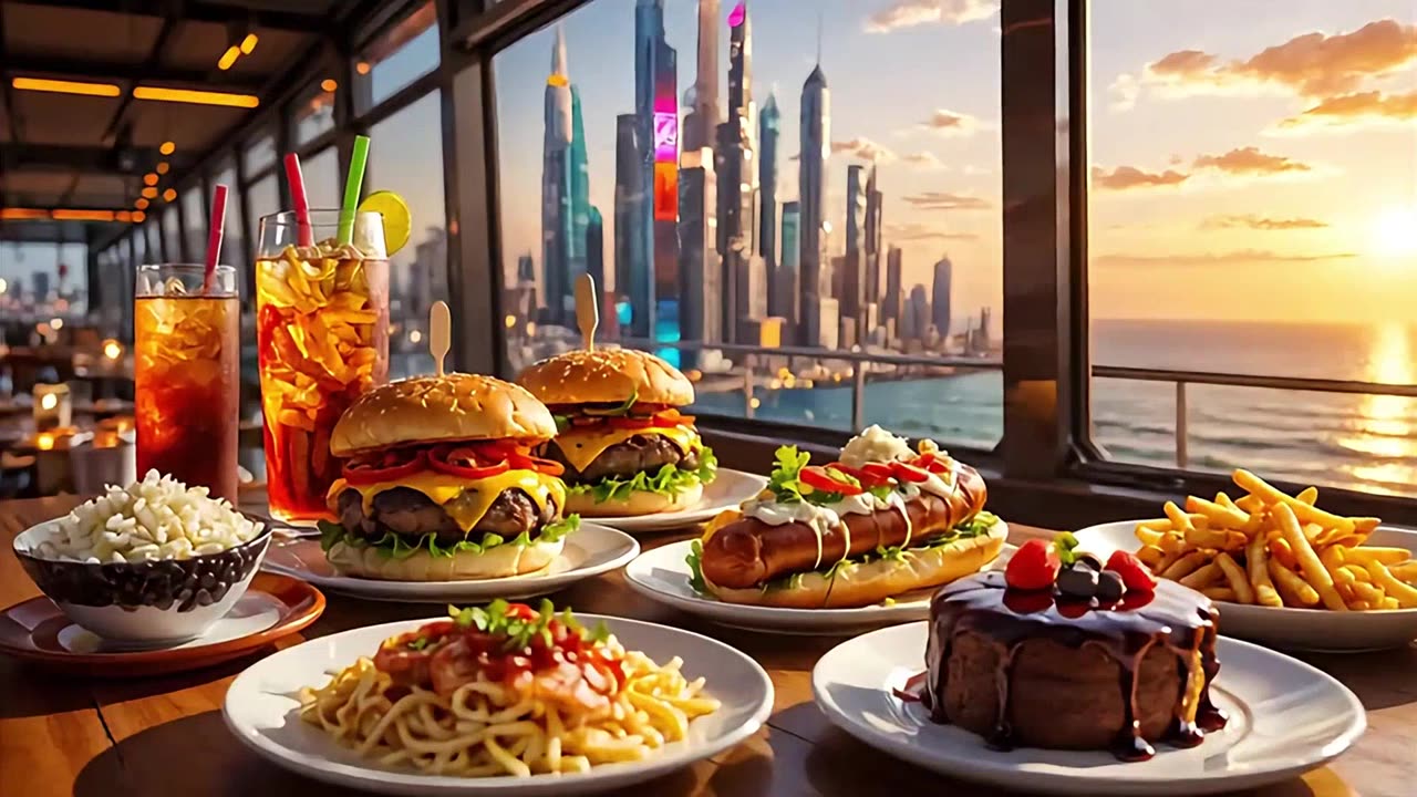 The best dinner table goals: hamburgers, hot dogs, and much more!