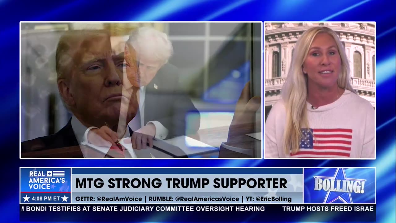 MTG IS A STRONG TRUMP SUPPORTER