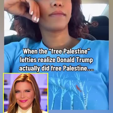 Trish Regan - Reality Check! The Free Palestinism Cult - When Libs realize Trump Acrually....