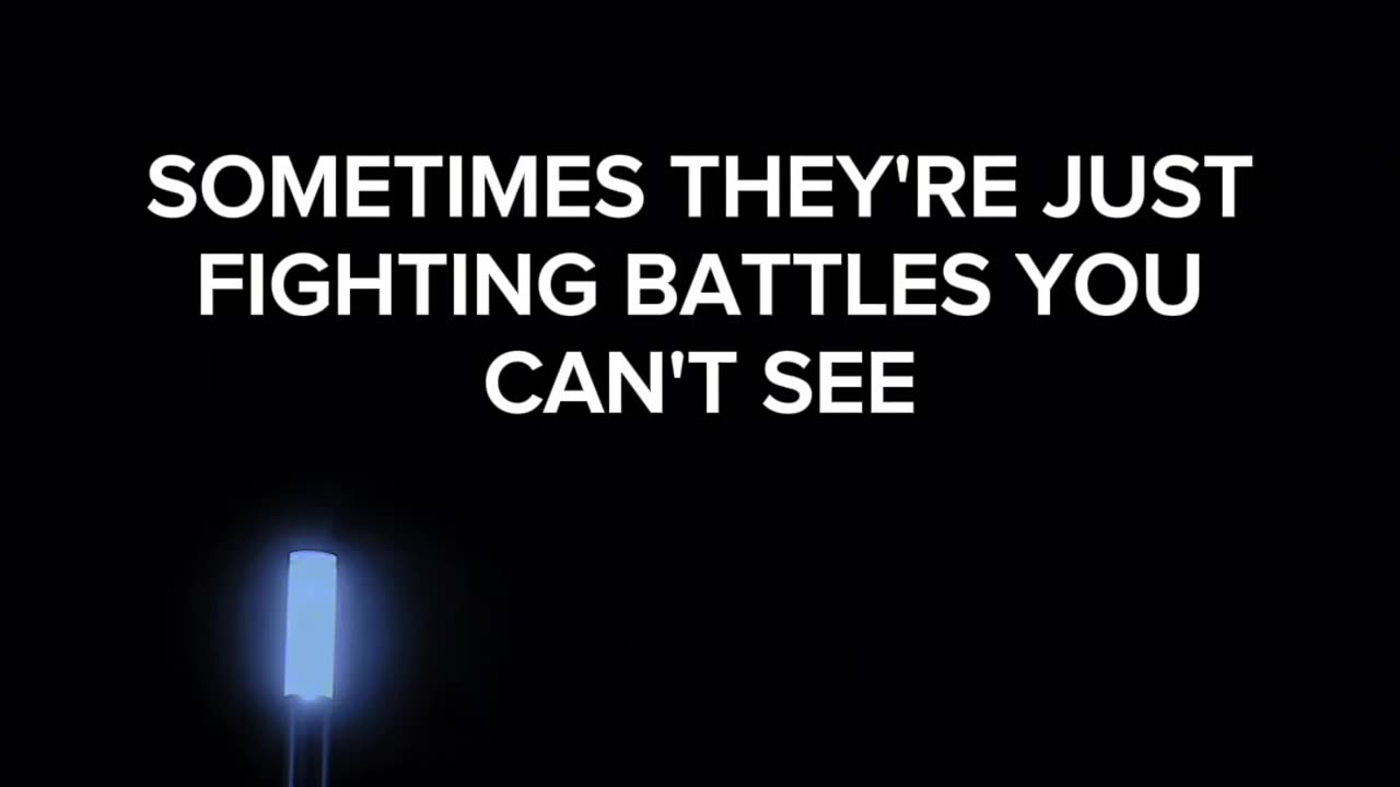 Learn to give space, not chase noise.