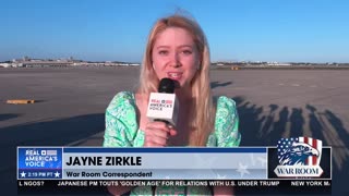 Jayne Zirkle Reporting Live From West Palm Beach Ahead Of President Trump's Arrival