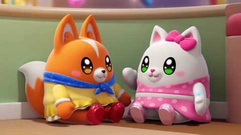 🎵 Do Natkhat Saheliyan – Funny Shopping Story for Kids (Hindi 3D Animation)