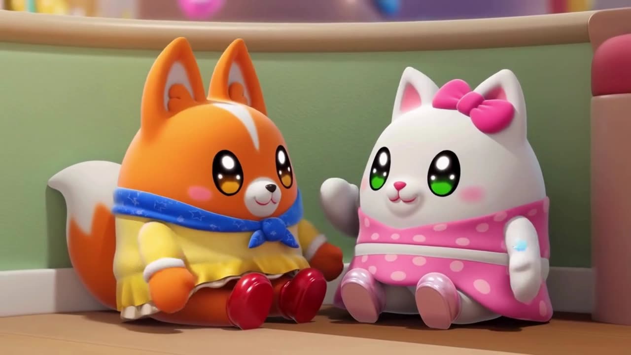 🎵 Do Natkhat Saheliyan – Funny Shopping Story for Kids (Hindi 3D Animation)