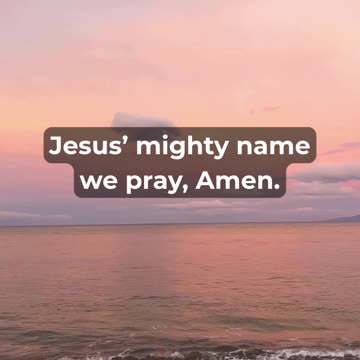 The Perfect Prayer to Start Your Day.