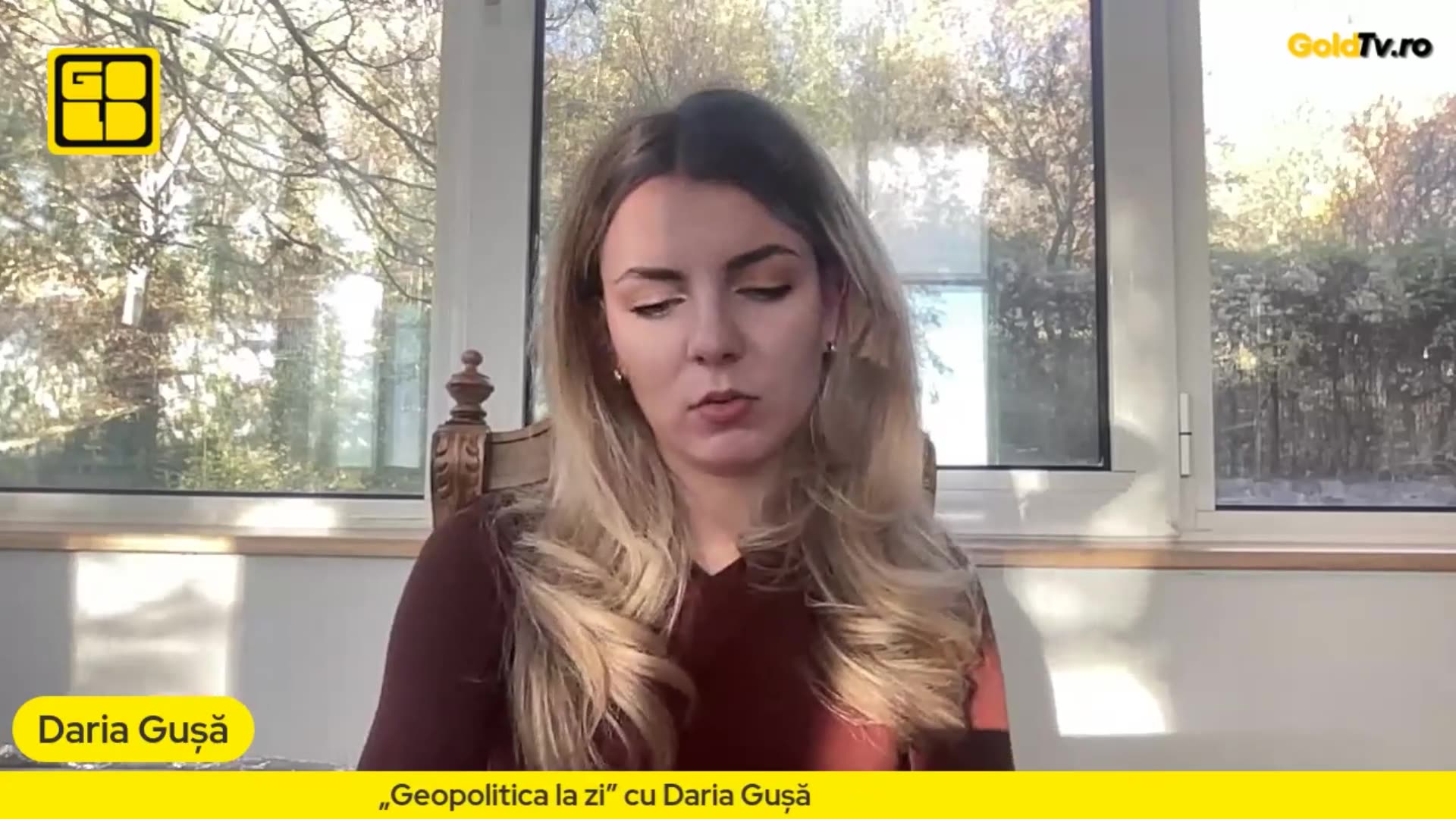 30.10.2025 - Geopolitica la zi cu Daria Gușă