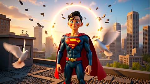 “SUPERMAN vs DARKBOT ⚡ Epic 3D Action Adventure (Part 1) | The Rise of Steel City”