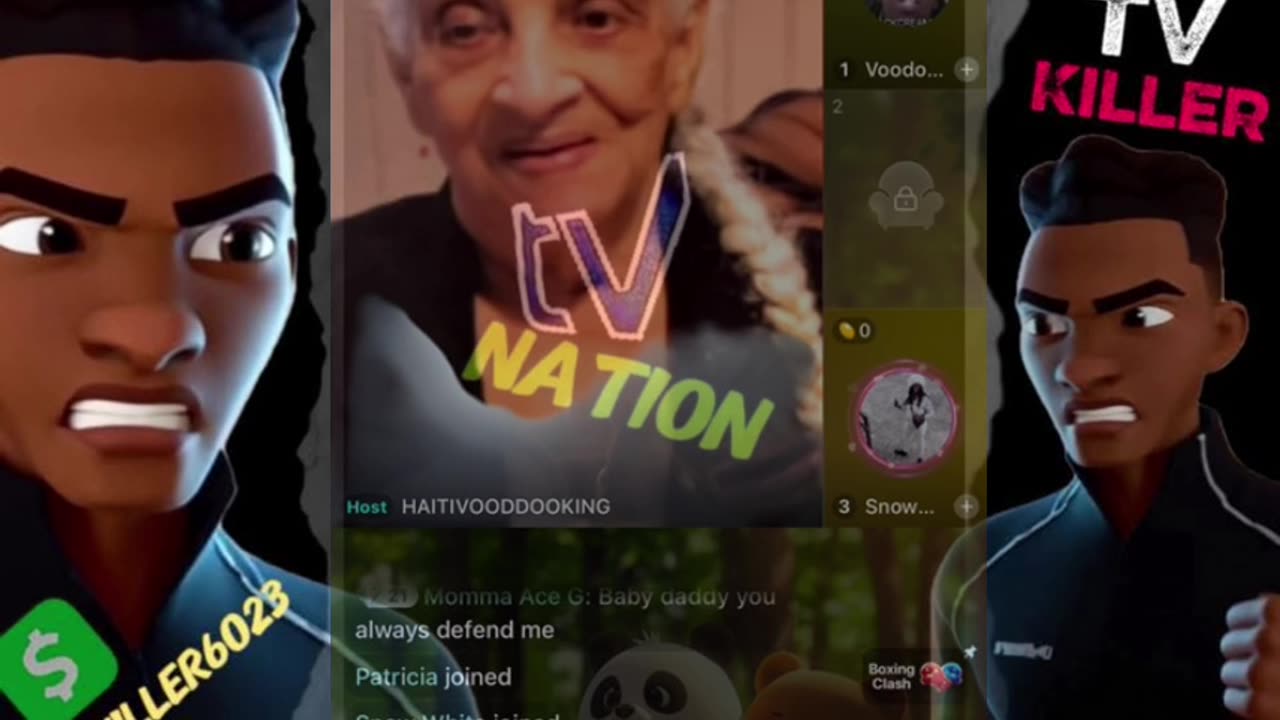 HATIANVooDoo finds CUT mother and grandmother and disrespects them.