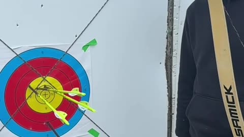 🎯 One steady draw… one breath… and the arrow flies true.