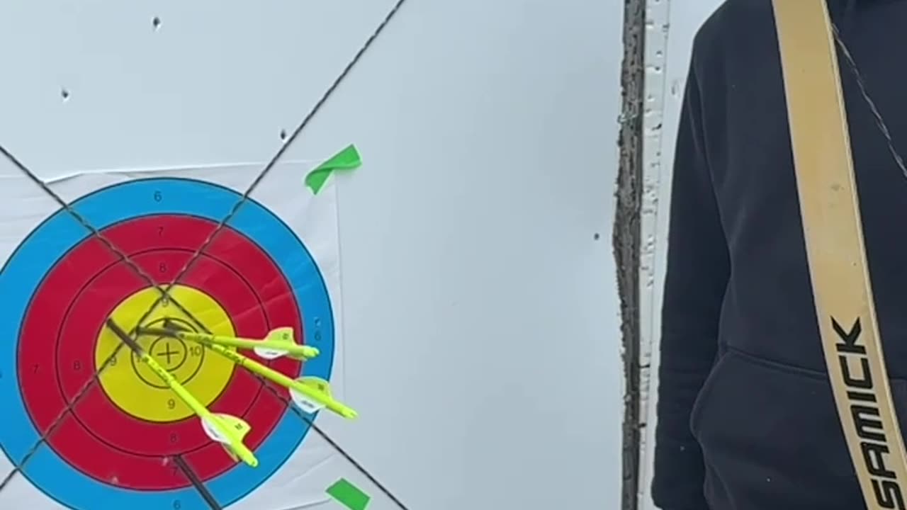 🎯 One steady draw… one breath… and the arrow flies true.
