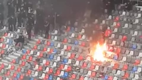 Steaua vs Dinamo. Eternul Derby. Incidente in peluza Dinamo