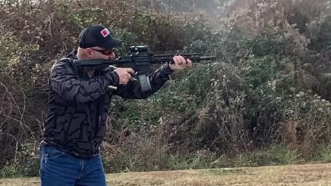 Rare Breed FR-15 on Steel......