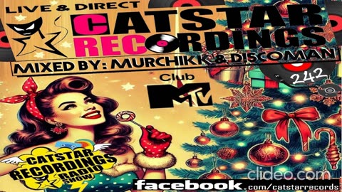 CATSTAR RECORDINGS RADIO SHOW 242 (New Year Mix - Live at the Club 28.12)