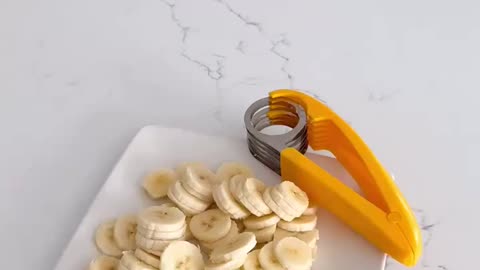 Banana & Fruit Slicer 🍌 Fast, Safe & Mess-Free
