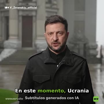 Zelenski: "Es uno de los momentos más difíciles de nuestra historia"