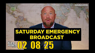 ALEX JONES (Full Show) 02_08_25 SATURDAY EMERGENCY BROADCAST