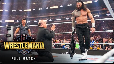Full match: Roman reigns vs. CM punk vs. seth rolleins: triple thread match