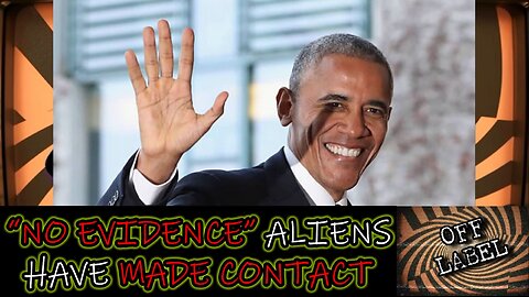 Obama Admits Aliens Are Real Then Deflects With NO PROOF.