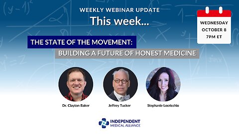 The State of the Movement: Building a Future of Honest Medicine