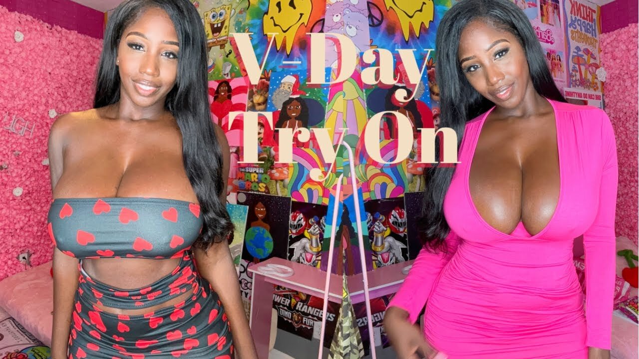 Valentine Try On Haul ft. Dossier ‪ellietheempress‬