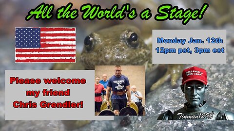 All the World's a Stage! NCSWIC! Join myself and Chris as we discuss current events!