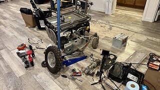 MEGA VLOG 741: harvesting powerchair parts! (steampunk chair's last video)