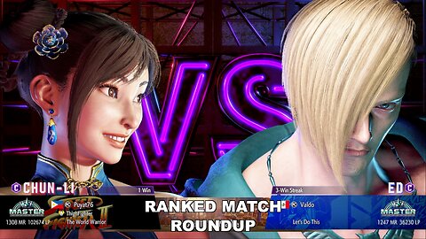 Kuya Kalbo SF6 Ranked Roundup. Chun Li Master Rank [Hori Fight Stick]