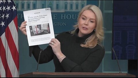 Karoline Leavitt Reminds Media Democrats Once PRAISED Border Czar Tom Homan