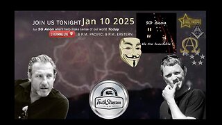 SG Anon joins us live 1/10/25 Trump, Q, Current Events #351