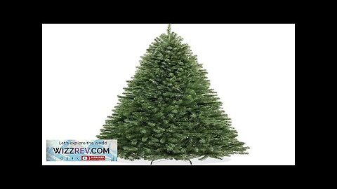 Christmas Tree Green Spruce Artificial Holiday with Sturdy Metal Stand，Christmas Tree Review