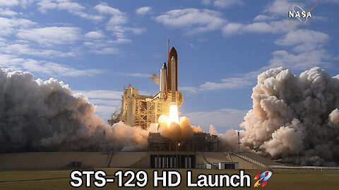 STS-129 HD Launch 🚀