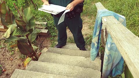 mayo Florida Trespassed from town.