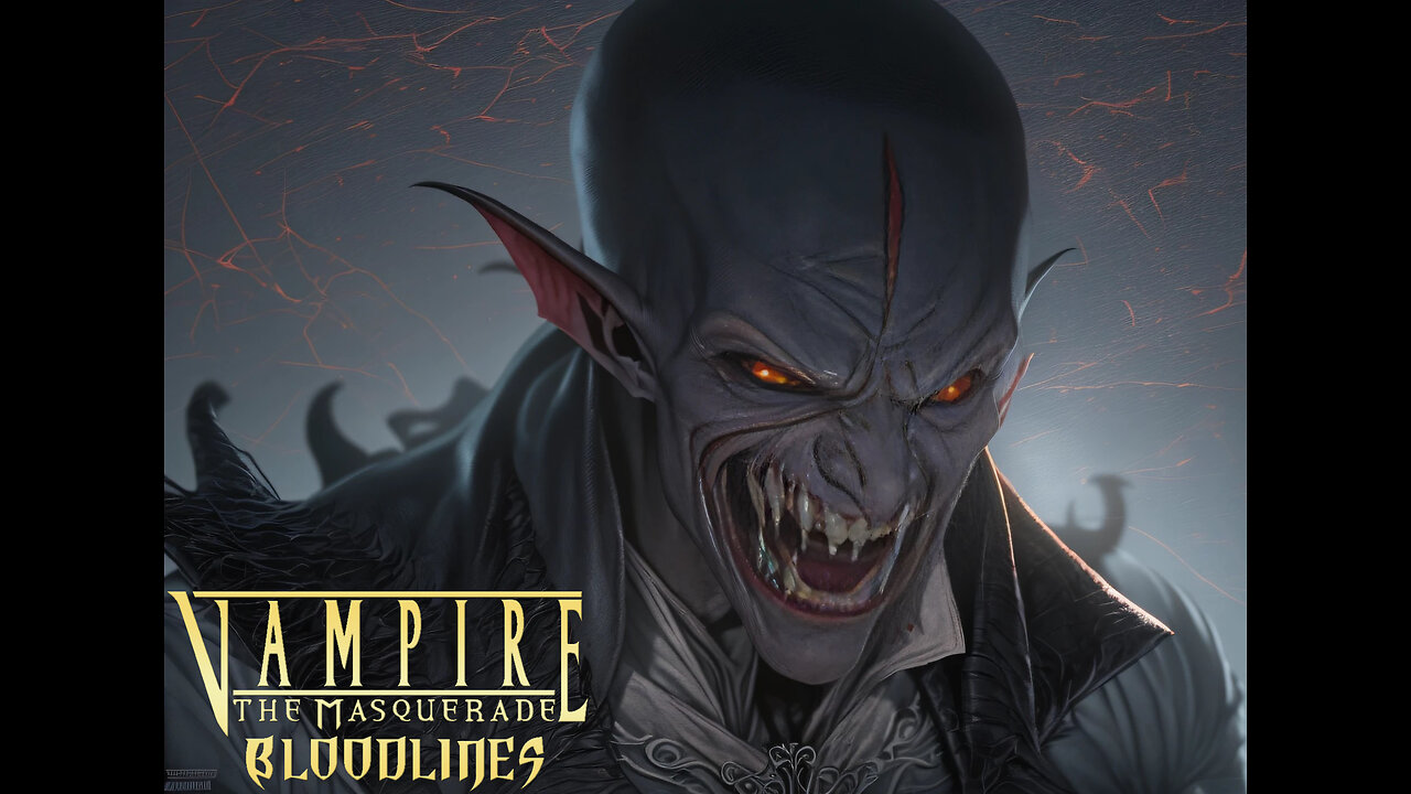 Vampire The Masquerade: Bloodlines. Continuing the hunt for the Nosferatu(YAY SEWERS!)