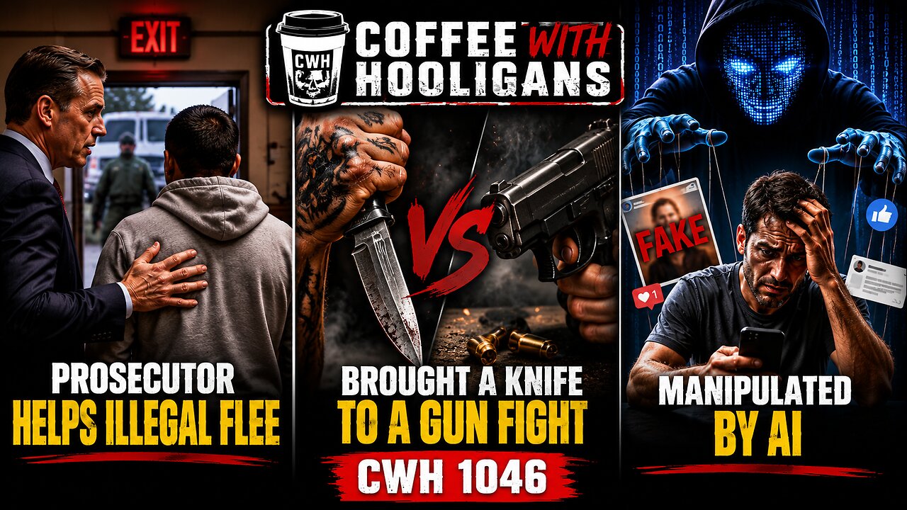 Prosecutor Helps Illegal Flee | Brought a Knife to a Gun Fight | Manipulated by AI | CWH 1046