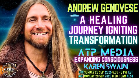 New Earth Rises Andrew Genovese ATP Media with KAren Swain