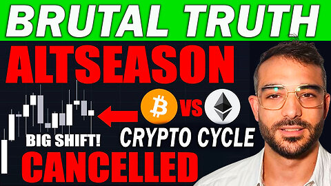 Brutally Honest Truth About This Altcoin Crypto Market Cycle