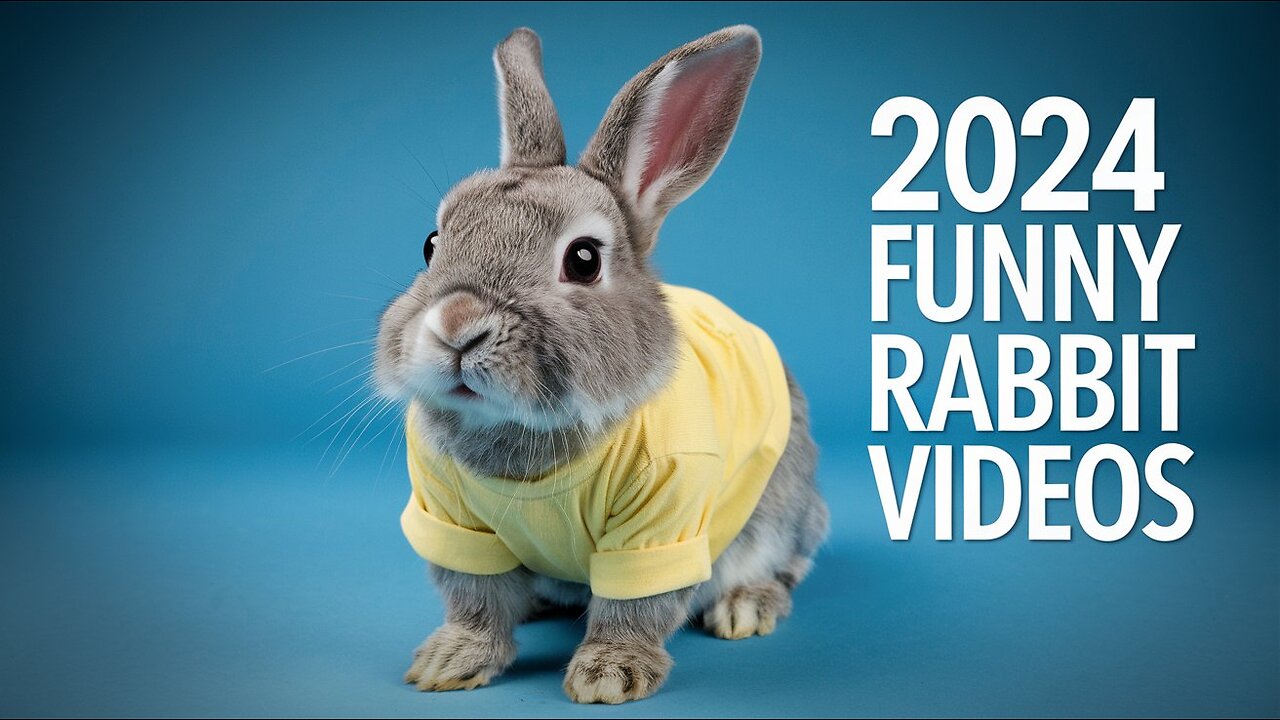 Cute Rabbits //2024 funny rabbit videos