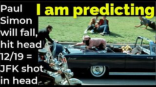 I am predicting: Paul Simon will fall, hit head Dec 19 head injury = JFK shot in head